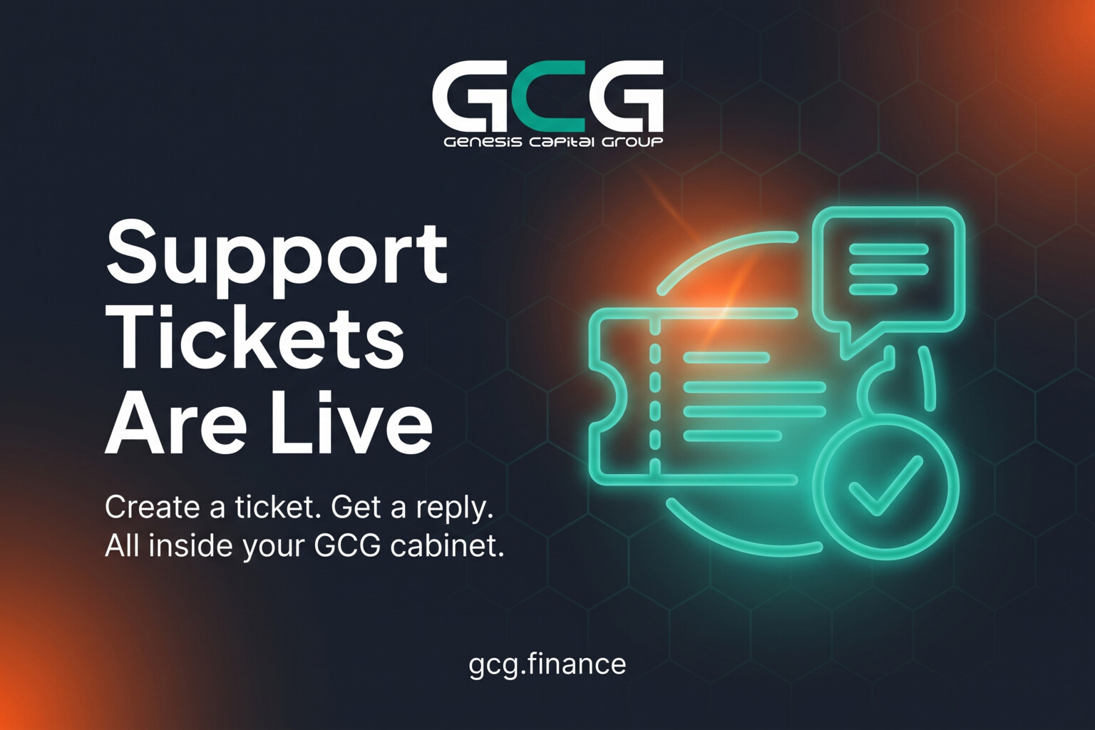 Help Is One Click Away — Support Tickets Are Live