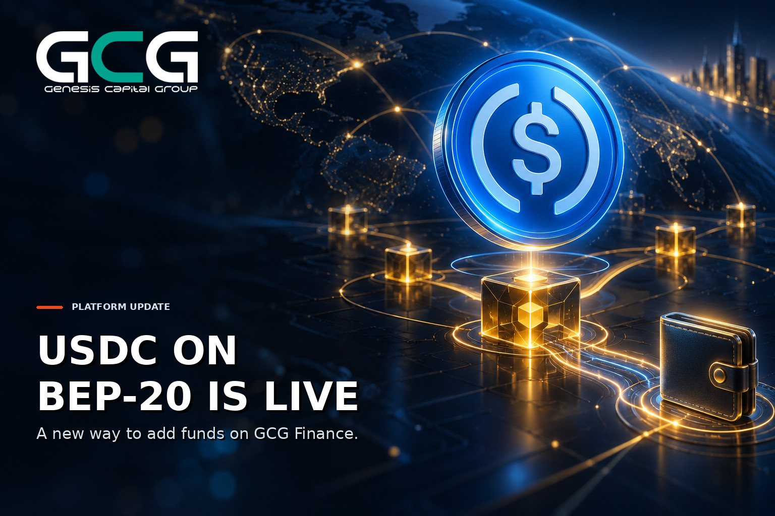USDC on BEP-20 Is Live