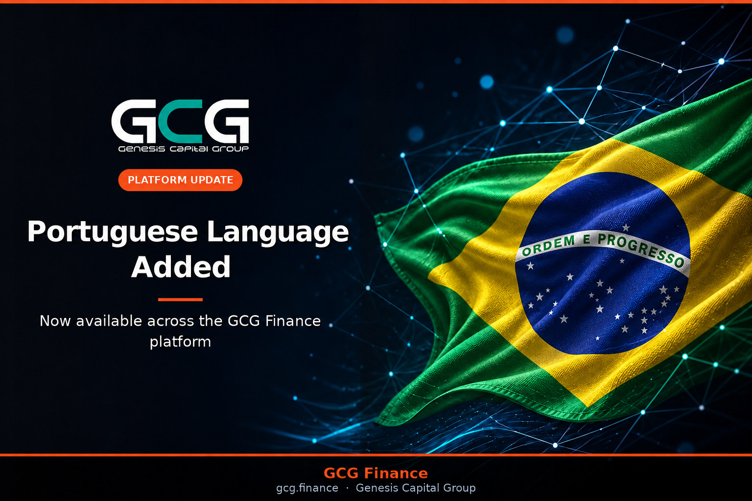 GCG Finance Is Now Available in Portuguese